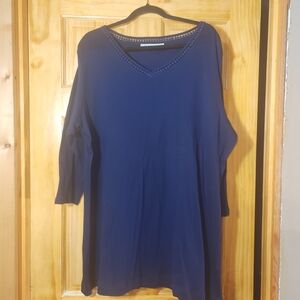 Avenue Deep Blue Women's Top